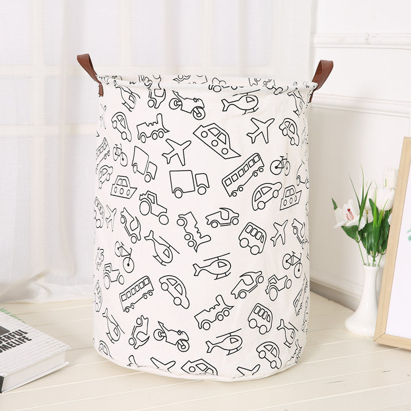 Nordic Style Home Fabric Storage Bucket