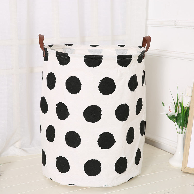 Nordic Style Home Fabric Storage Bucket