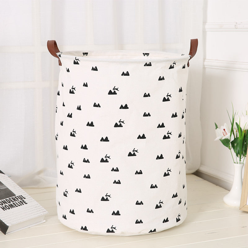 Nordic Style Home Fabric Storage Bucket