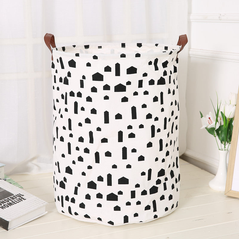 Nordic Style Home Fabric Storage Bucket