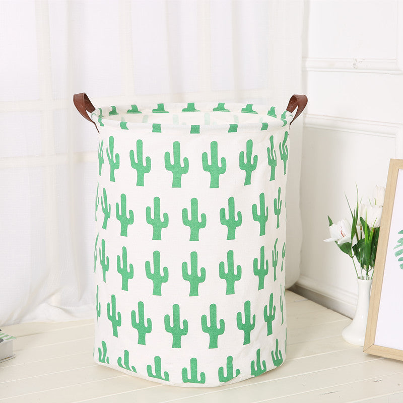 Nordic Style Home Fabric Storage Bucket