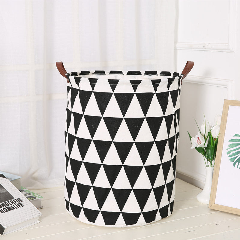 Nordic Style Home Fabric Storage Bucket 