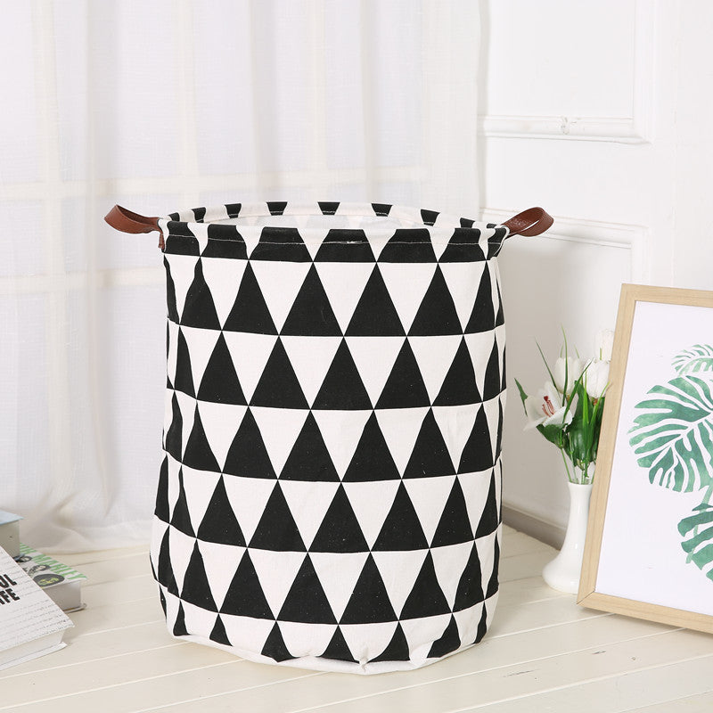 Nordic Style Home Fabric Storage Bucket
