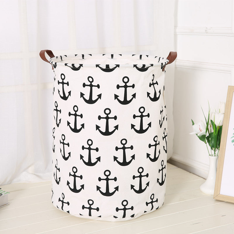 Nordic Style Home Fabric Storage Bucket